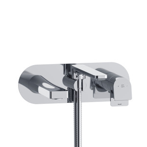 Ode Wall Mount Tub Filler Trim - Chrome | Model Number: TOD21C