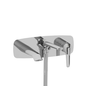 Venty™ Wall Mount Thermostatic/Pressure Balance Tub Filler Trim - Chrome | Model Number: TVY21C