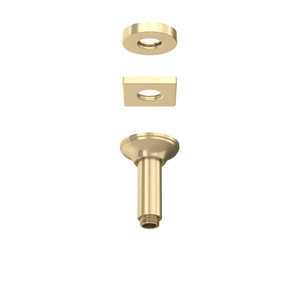 3" Traditional Ceiling Mount Shower Arm - Antique Gold | Model Number: 1505/3AG