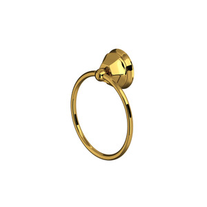 DISCONTINUED Palladian® Towel Ring - Unlacquered Brass | Model Number: A6885ULB