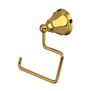 DISCONTINUED Palladian® Toilet Paper Holder - Unlacquered Brass | Model Number: A6892ULB