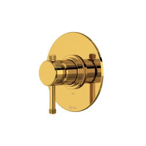 Campo 1/2" Pressure Balance Trim with Lever Handle - Unlacquered Brass | Model Number: TCP51W1ILULB
