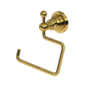 San Giovanni Toilet Paper Holder - Unlacquered Brass | A1492LIULB