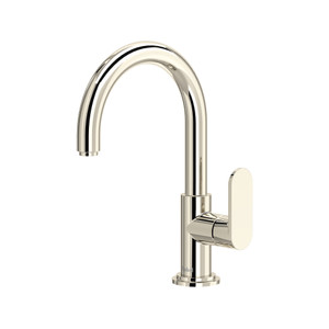 Arca™ Single Handle Lavatory Faucet - Polished Nickel | Model Number: AAS01PN