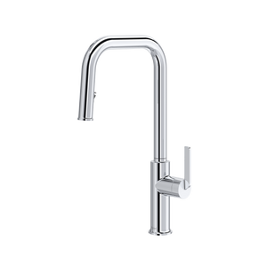 Authentica Pull-Down Kitchen Faucet With U-Spout - Chrome | AUSQ201C