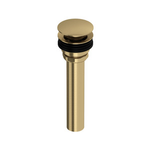 Lavatory Universal Push Drain - Antique Gold | Model Number: CC231OFWOAG