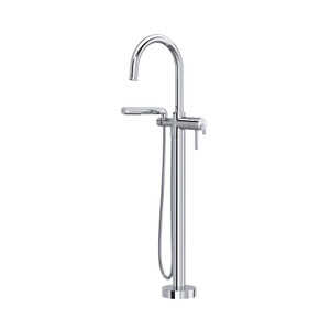 Authentica™ Thermostatic Single  Hole Floor Mount Tub Filler Trim - Chrome | Model Number: TAU39C