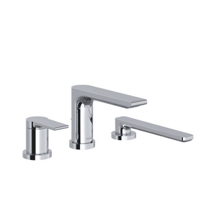 Fresk™ 3-Hole Deck Mount Tub Filler Trim - Chrome | Model Number: TFR10C