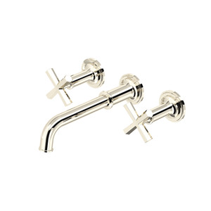 San Giovanni™ Wall Mount Lavatory Faucet Trim - Satin Nickel | Model Number: TSG08W3XMPN
