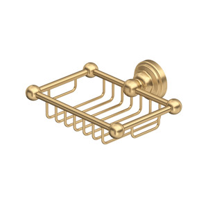Wall Mounted Soap Basket - Satin English Gold | Model Number: U.6967SEG
