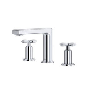 Manifesto™ Widespread Lavatory Faucet With Low Spout - Chrome | Model Number: MF08+C
