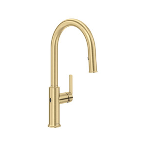 Authentica™ Pull-Down Touchless Kitchen Faucet - Satin Brass US4 | Model Number: AU211US4