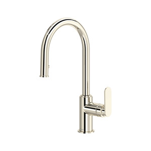 Arca™ Pull-Down Kitchen Faucet With Single Spray - Polished Nickel | Model Number: AA101PN