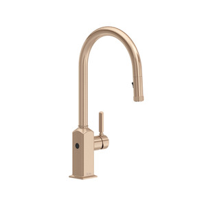 Apothecary™ Pull-Down Touchless Kitchen Faucet - Vintage Gold | Model Number: AP53D1LMVG