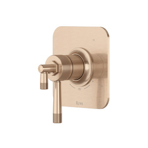 DISCONTINUED Graceline® 1/2" Therm & Pressure Balance Trim With 5 Functions - Vintage Gold | Model Number: TMB45W1LMVG