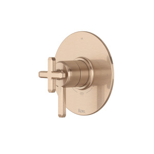 DISCONTINUED Apothecary™ 1/2" Therm & Pressure Balance Trim With 3 Functions - Vintage Gold | Model Number: TAP23W1LMVG