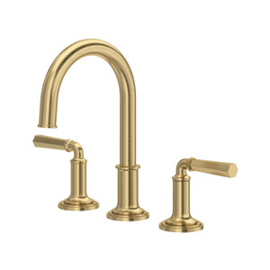 San Giovanni™ Widespread Lavatory Faucet With C-Spout - Antique Gold | Model Number: SG08D3LMAG