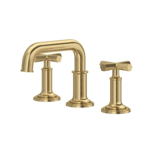 San Giovanni™ Widespread Lavatory Faucet With U-Spout - Antique Gold | Model Number: SG09UD3XMAG