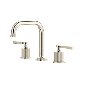 Apadana™ Widespread Lavatory Faucet With U-Spout - Polished Nickel | Model Number: AD09D3LMPN