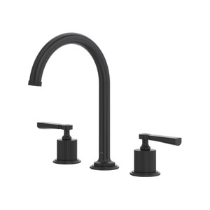 Apadana™ Widespread Lavatory Faucet With C-Spout - Matte Black | Model Number: AD08D3LMMB