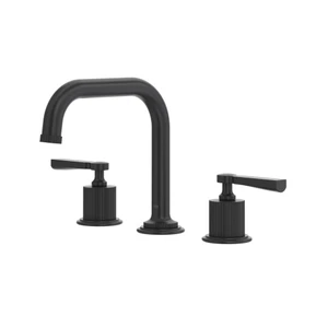 Apadana™ Widespread Lavatory Faucet With U-Spout - Matte Black | Model Number: AD09D3LMMB