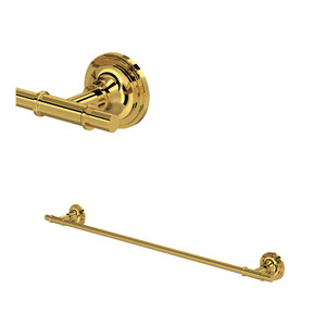 San Giovanni™ 24" Towel Bar - Unlacquered Brass | Model Number: SG25WTB24ULB