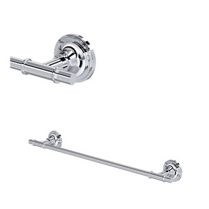 San Giovanni™ 18" Towel Bar - Polished Chrome | Model Number: SG25WTB18APC