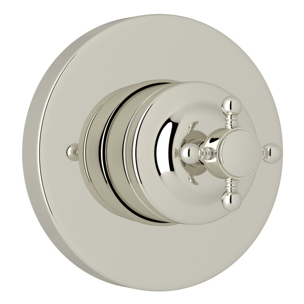 4-Port 3-Way Diverter Trim - Polished Nickel with Cross Handle | Model Number: A2700NXMPNTO - Product Knockout