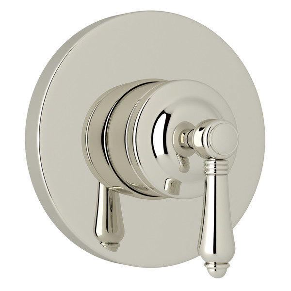 4-Port 3-Way Diverter Trim - Polished Nickel with Metal Lever Handle | Model Number: A2700NLMPNTO - Product Knockout