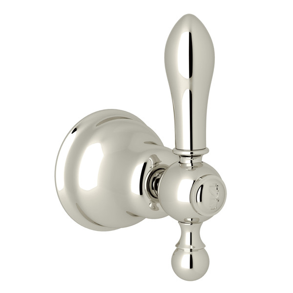 Arcana Trim for Volume Control - Polished Nickel with Metal Lever Handle | Model Number: AC31LM-PN/TO - Product Knockout