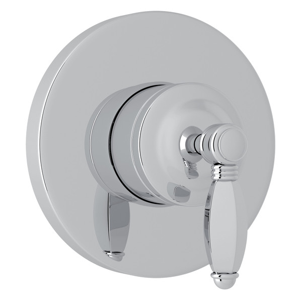 Hex 4-Port 3-Way Diverter Trim Only - Polished Chrome with Metal Lever Handle | Model Number: A2700NLHAPCTO - Product Knockout
