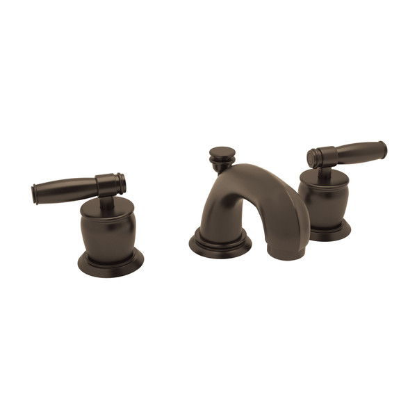 Zephyr Spout Widespread Bathroom Faucet - Tuscan Brass with Metal Lever Handle | Model Number: MB1929LMTCB-2 - Product Knockout