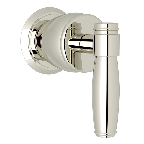 Zephyr Trim for Volume Control and 4-Port Dedicated Diverter - Polished Nickel with Metal Lever Handle | Model Number: MB1951LMPN - Product Knockout