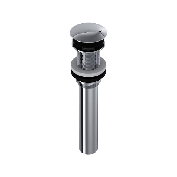 Lavatory Push Drain Without Overflow - Polished Chrome | Model Number: 5445APC