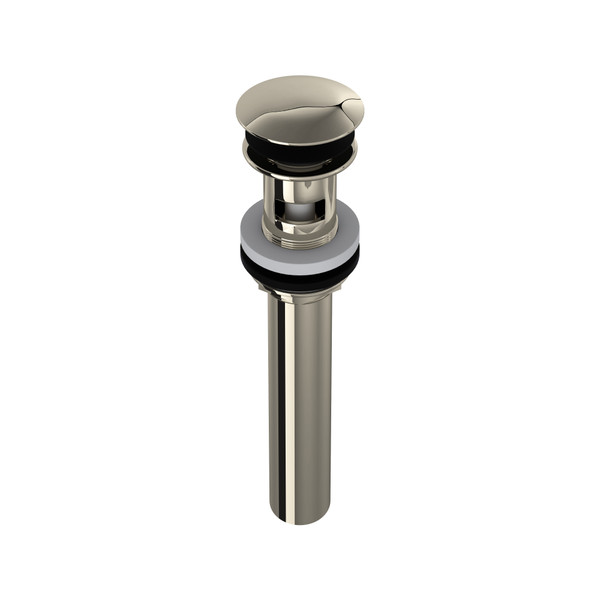 Slotted Touch Seal Dome Drain with 6 Inch Tailpiece - Polished Nickel | Model Number: 5447PN - Product Knockout