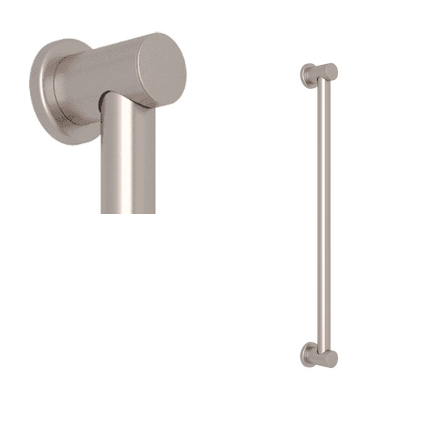 24 Inch Decorative Grab Bar - Satin Nickel | Model Number: 1266STN - Product Knockout