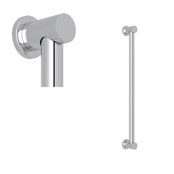 24 Inch Decorative Grab Bar - Polished Chrome | Model Number: 1266APC - Product Knockout