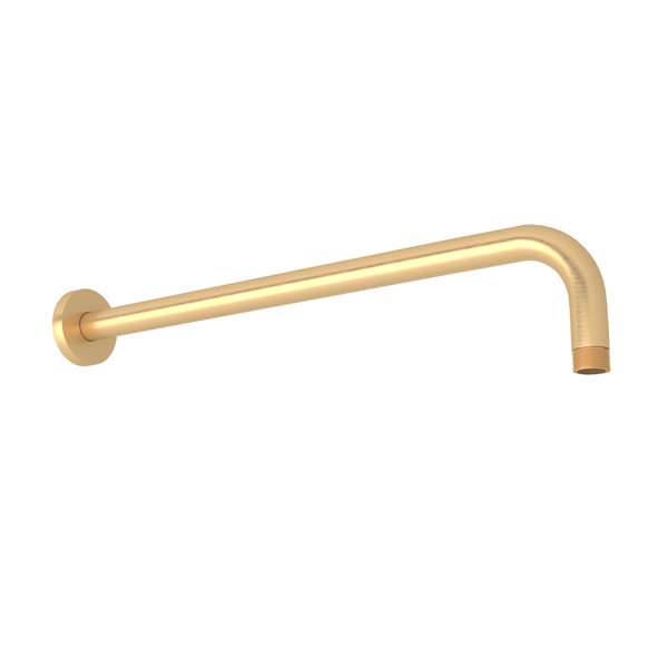 Graceline 16 Inch Wall Mount Shower Arm - Satin Brass | Model Number: MB3549STB - Product Knockout