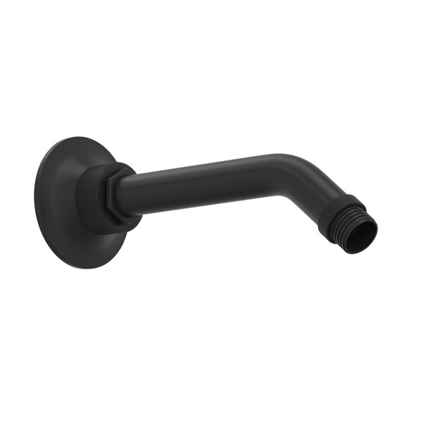 DISCONTINUED 7" Reach Wall Mount Shower Arm - Matte Black | Model Number: MB2010MB