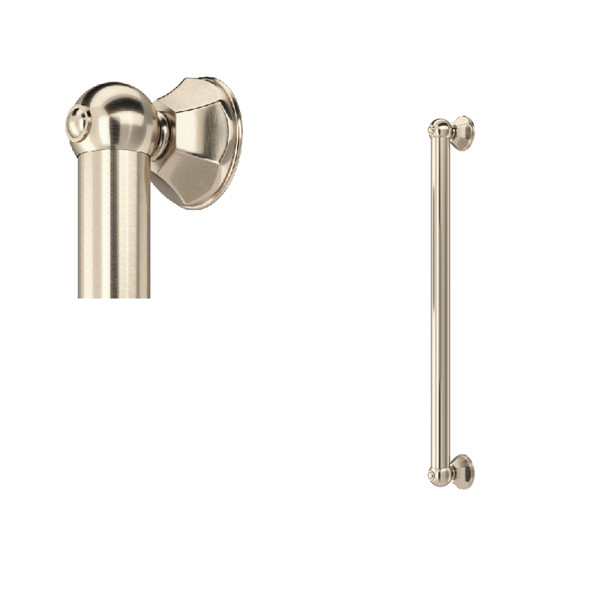 24 Inch Palladian Decorative Grab Bar - Satin Nickel | Model Number: 1278STN - Product Knockout