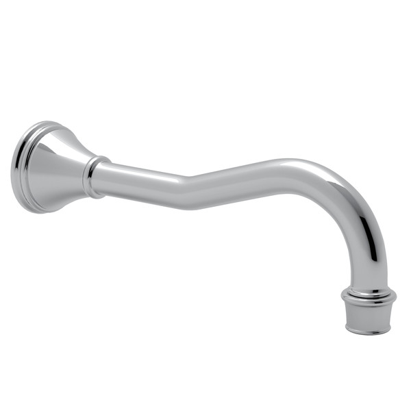 Georgian Era Wall Mount Column Tub Spout - Polished Chrome | Model Number: U.3787APC - Product Knockout