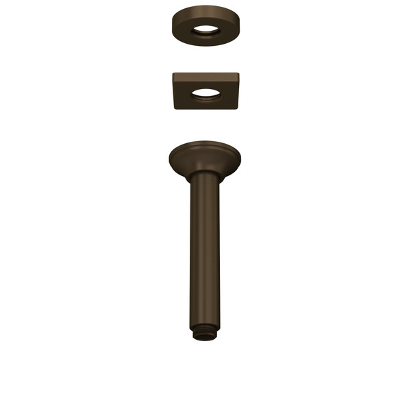 7" Ceiling Mount Shower Arm - Tuscan Brass | Model Number: 1505/6TCB