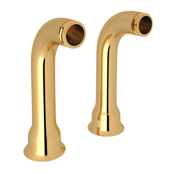 Deck Unions - Set of 2 - Italian Brass | Model Number: AR00380-IB - Product Knockout