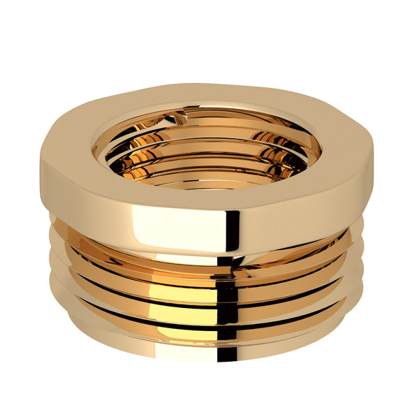 3/4 Inch M X 1/2 Inch F Adaptor - English Gold | Model Number: U.5379EG - Product Knockout