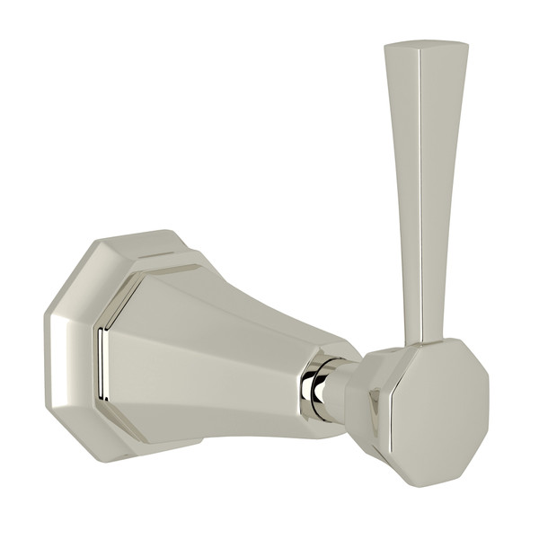 Deco Trim for Volume Controls and Diverters - Polished Nickel with Metal Lever Handle | Model Number: U.3164LS-PN/TO - Product Knockout