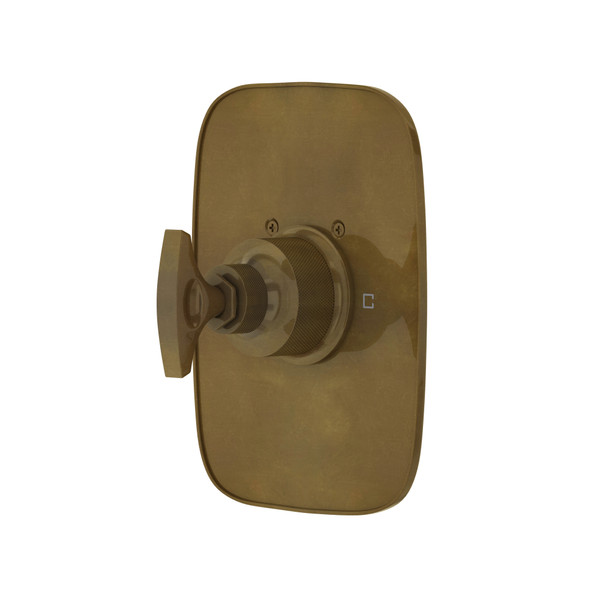 Graceline® 3/4" Thermostatic Trim Without Volume Control - French Brass | Model Number: MB2040NDMFB