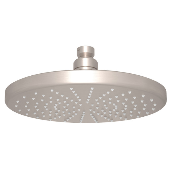 8 Inch Rodello Circular Rain Showerhead - Satin Nickel | Model Number: 1075/8STN - Product Knockout