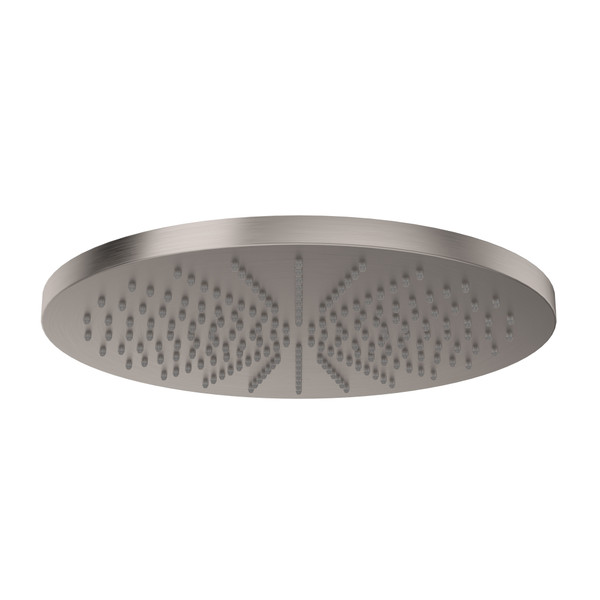 12 Inch Rodello Circular Rain Showerhead - Satin Nickel | Model Number: 1079/8STN - Product Knockout