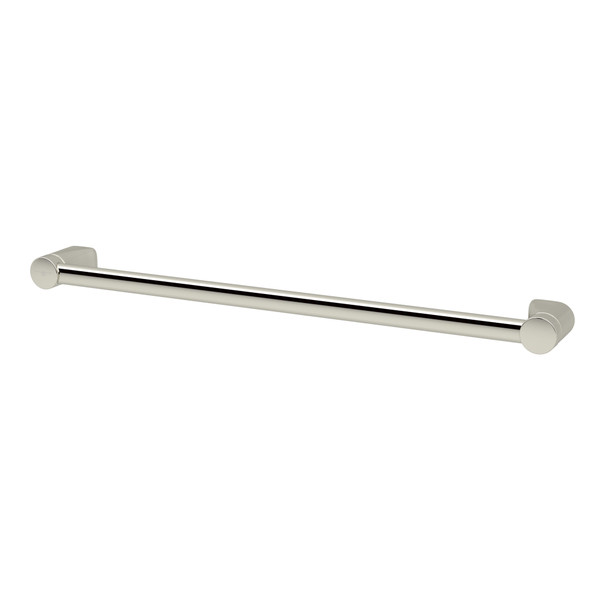 Hoxton Wall Mount 24 Inch Single Towel Bar - Polished Nickel | Model Number: U.6464PN - Product Knockout