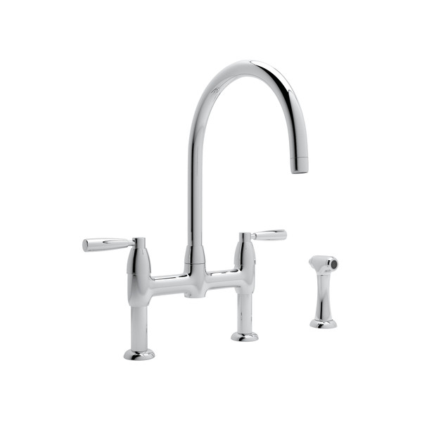 ROHL U.4703X-APC-2 BAR/Food PREP FAUCETS, 3.50 x 23.50 x 14.50 inches, Polished  Chrome